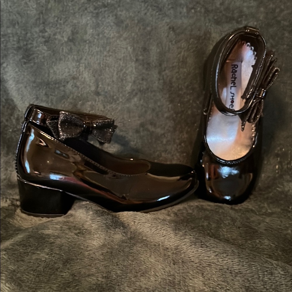 Rachel Shoes 
Black patent leather Mary Jane’s
Size 8